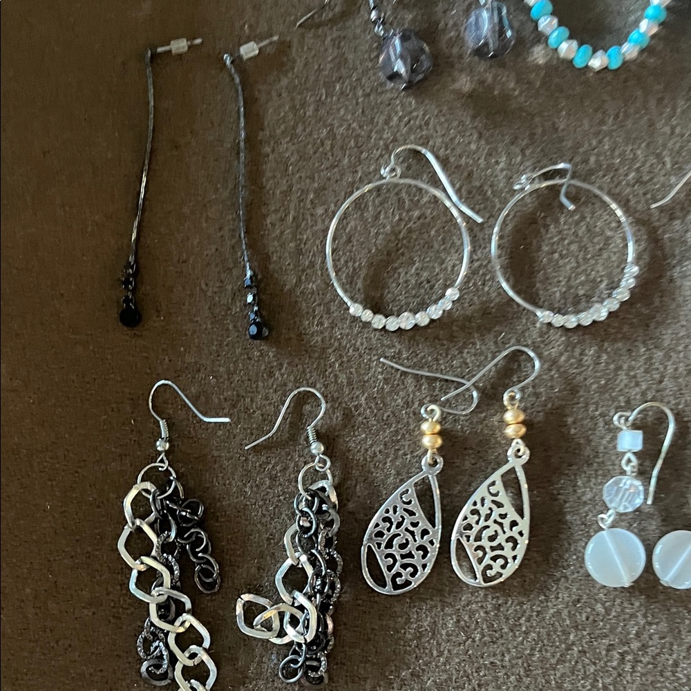 Chic Multicolor Earring Collection - Picture 2 of 7